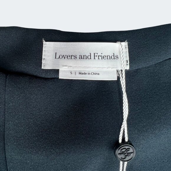 Lovers And Friends X Revolve Womens High-Waisted Flared Pants Small Black - Picture 5 of 11